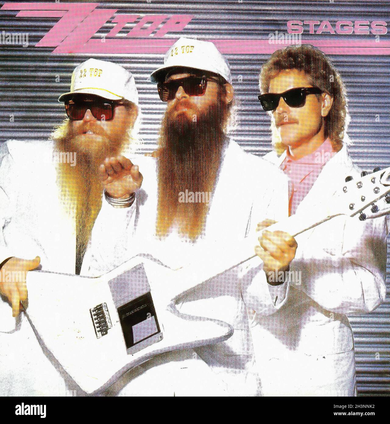 Vintage Vinyl Recording - ZZ Top - tavole - D - 1985 Foto Stock