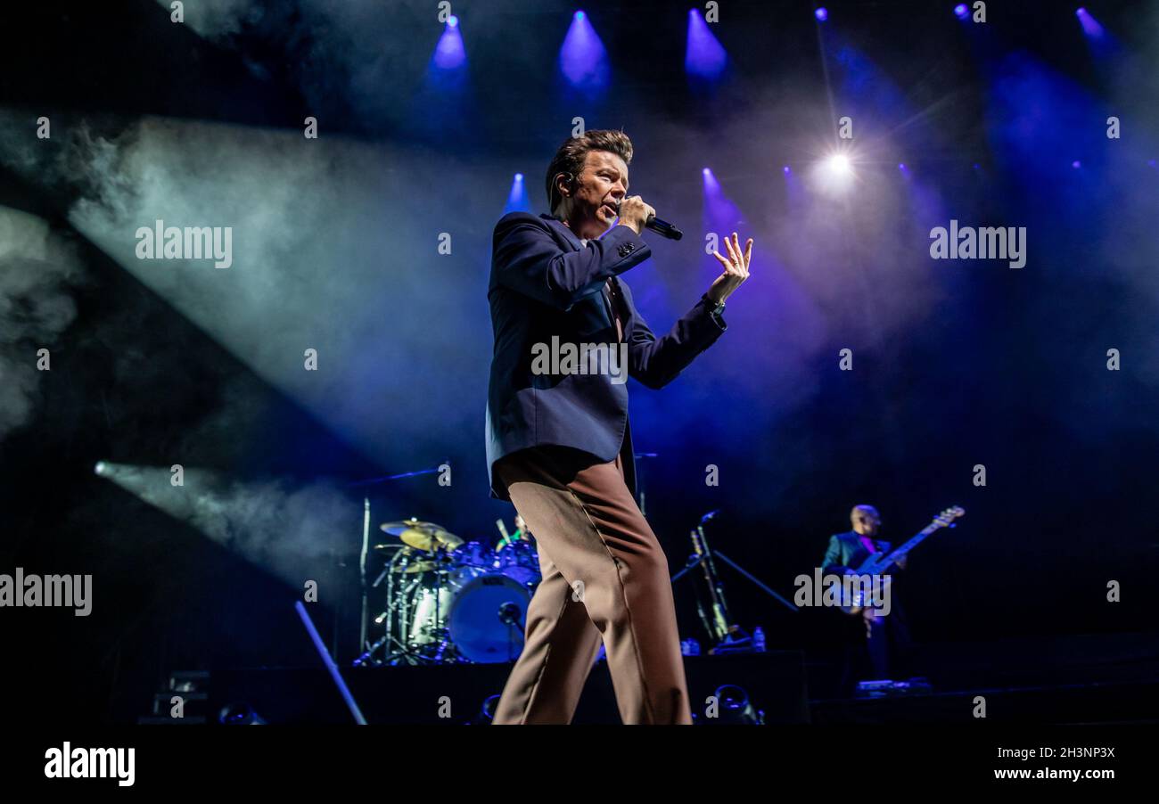 Bournemouth, Regno Unito. 29 ottobre 2021. Rick Astley al Bournemouth International Centre, Bournemouth, Regno Unito. 29 ottobre 2021. Credit: Charlie Raven/Alamy Live News Foto Stock