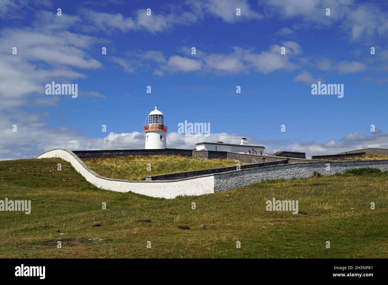 Wild Atlantic Way faro di St Johns Point Foto Stock