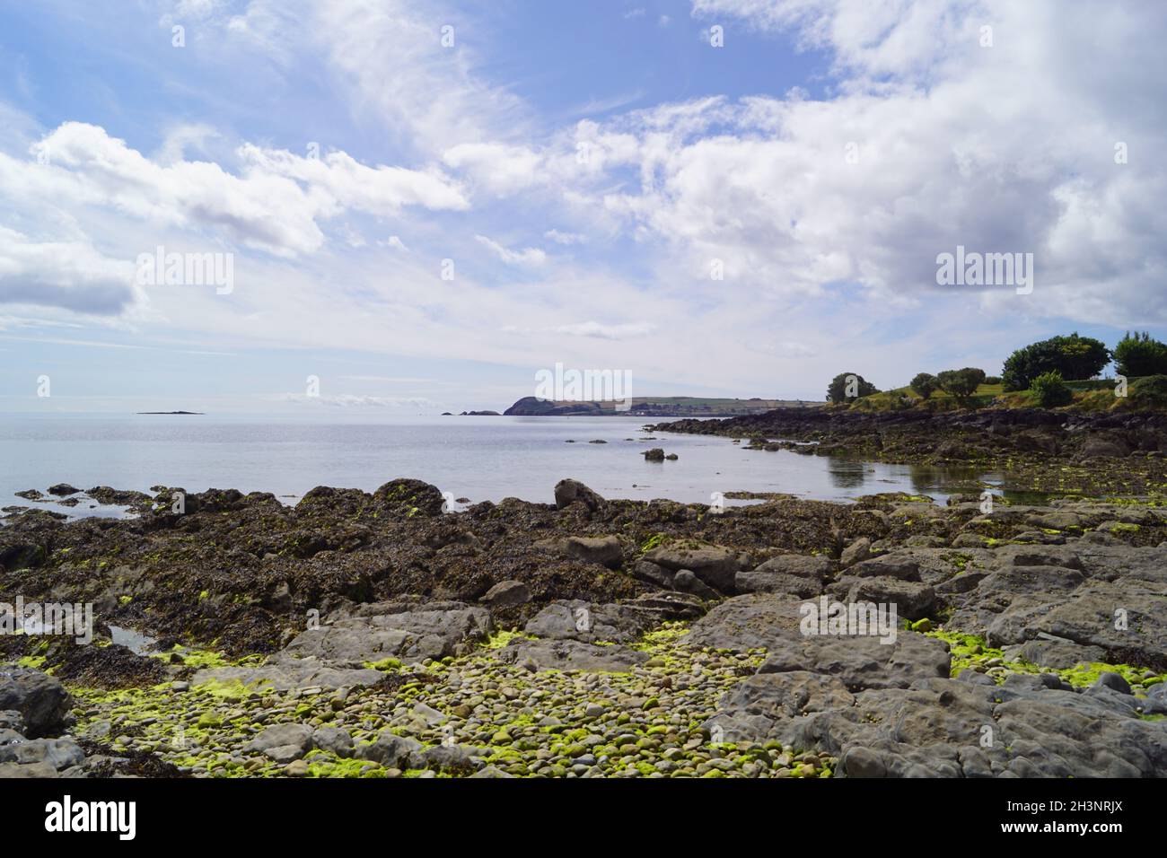 Ballinacourty Beach in Irlanda Foto Stock