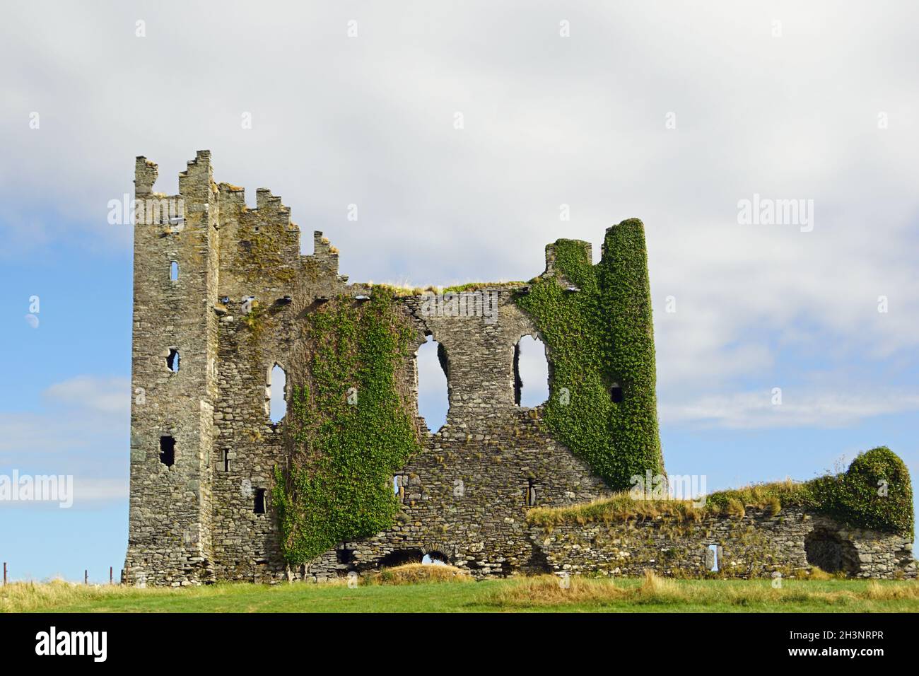Wild Atlantic Way Ballycarbery Castello Foto Stock