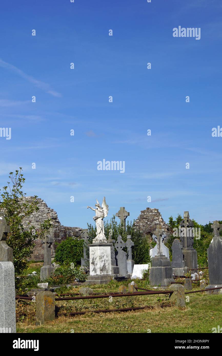 Vecchio cimitero di Rath Foto Stock