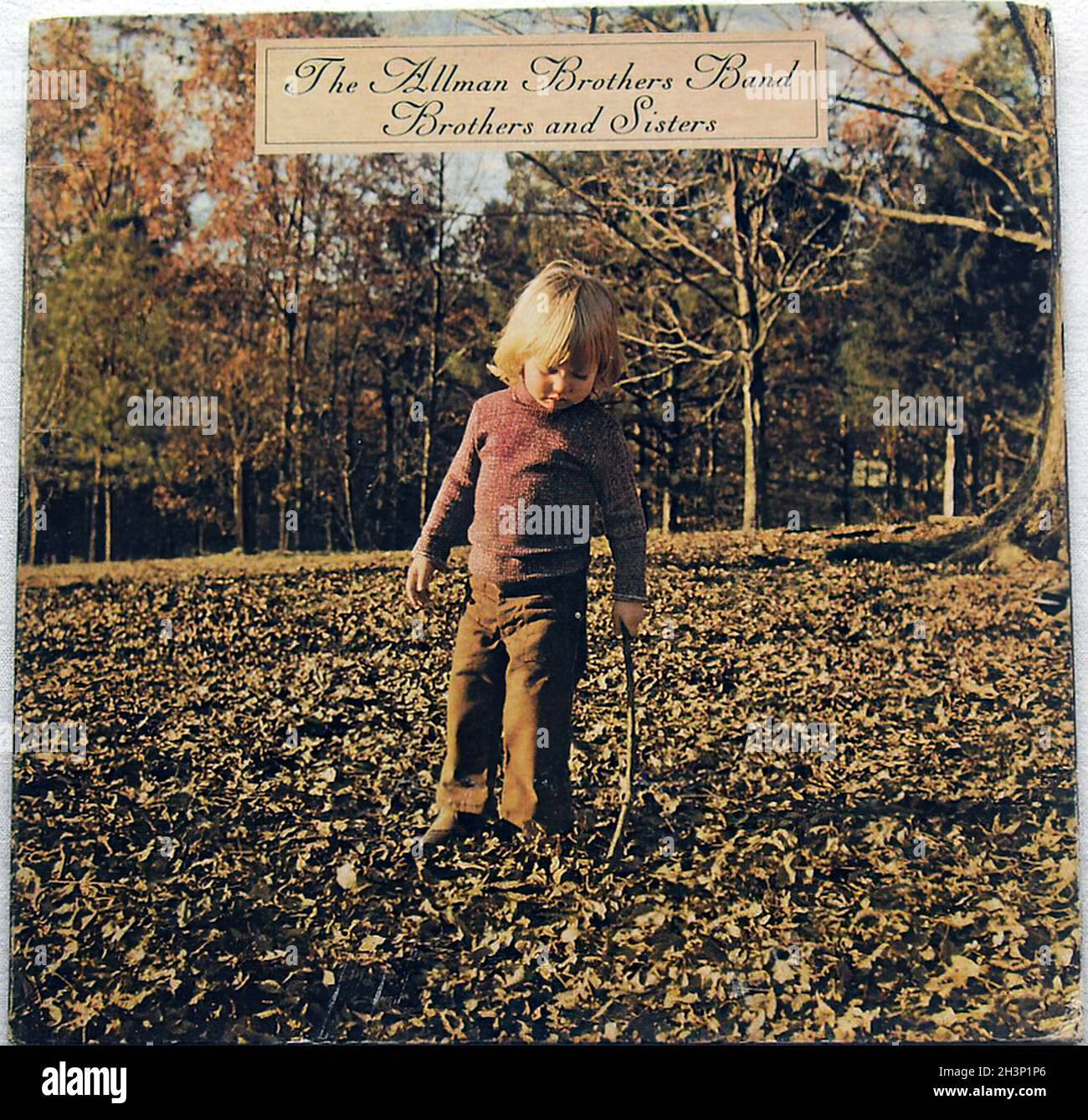 1970 Allman Brothers Band Brothers and Sisters LP Record Album Vinyl Original Vintage 1970 A Foto Stock
