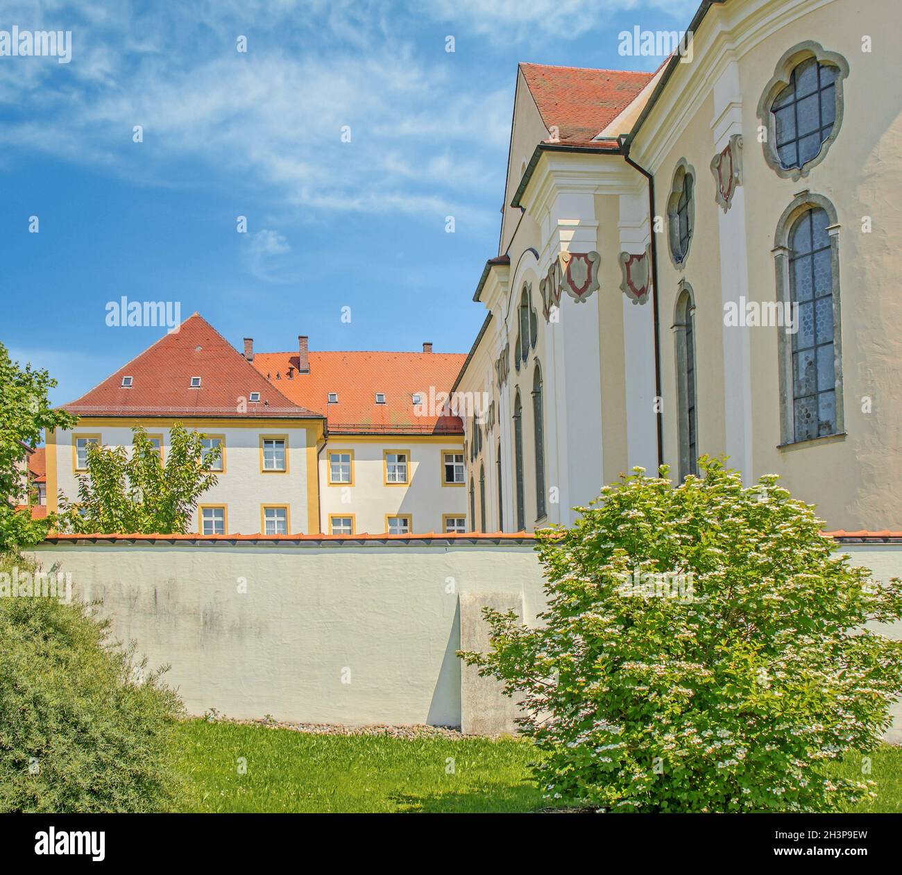 Chiostro di San Marco SieÃŸen, Bad Saulgau, Sigmaringen Foto Stock