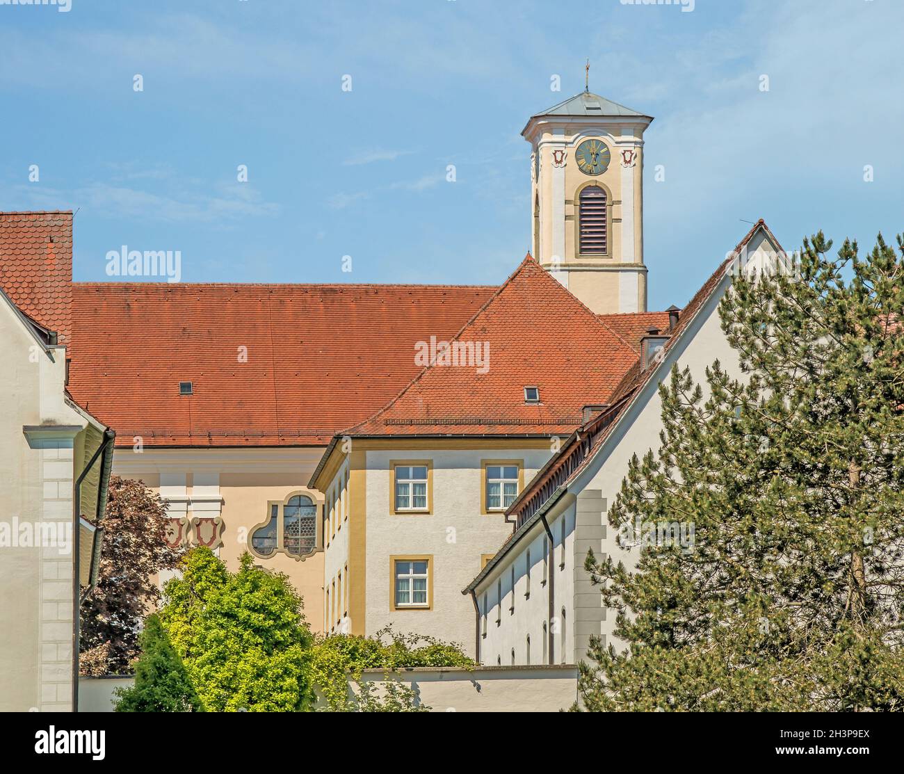 Chiostro di San Marco SieÃŸen, Bad Saulgau, Sigmaringen Foto Stock