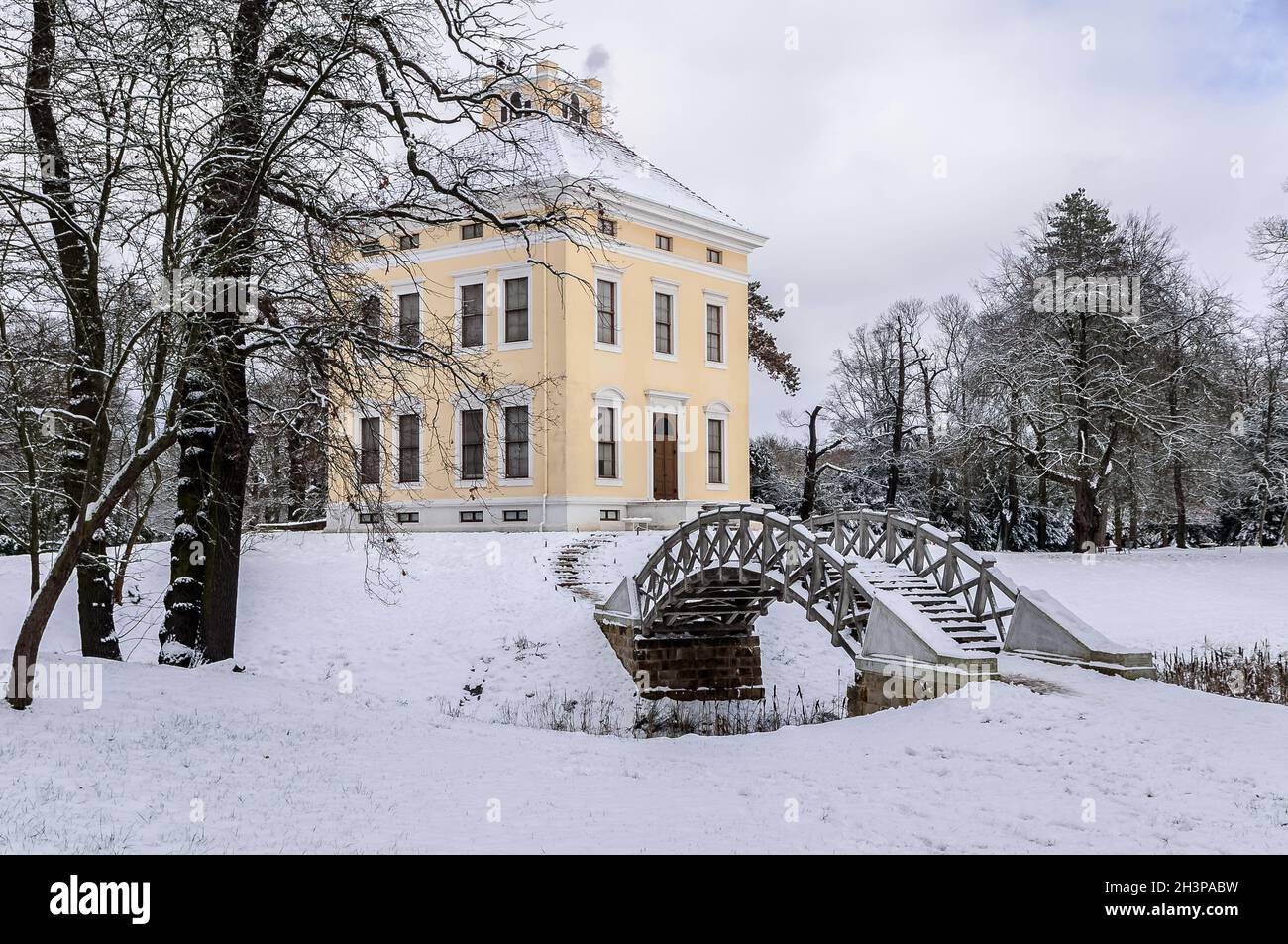 Castello Luisium a Dessau Foto Stock