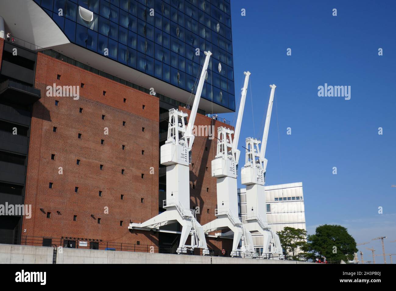 Elbphilharmonie di Amburgo Foto Stock