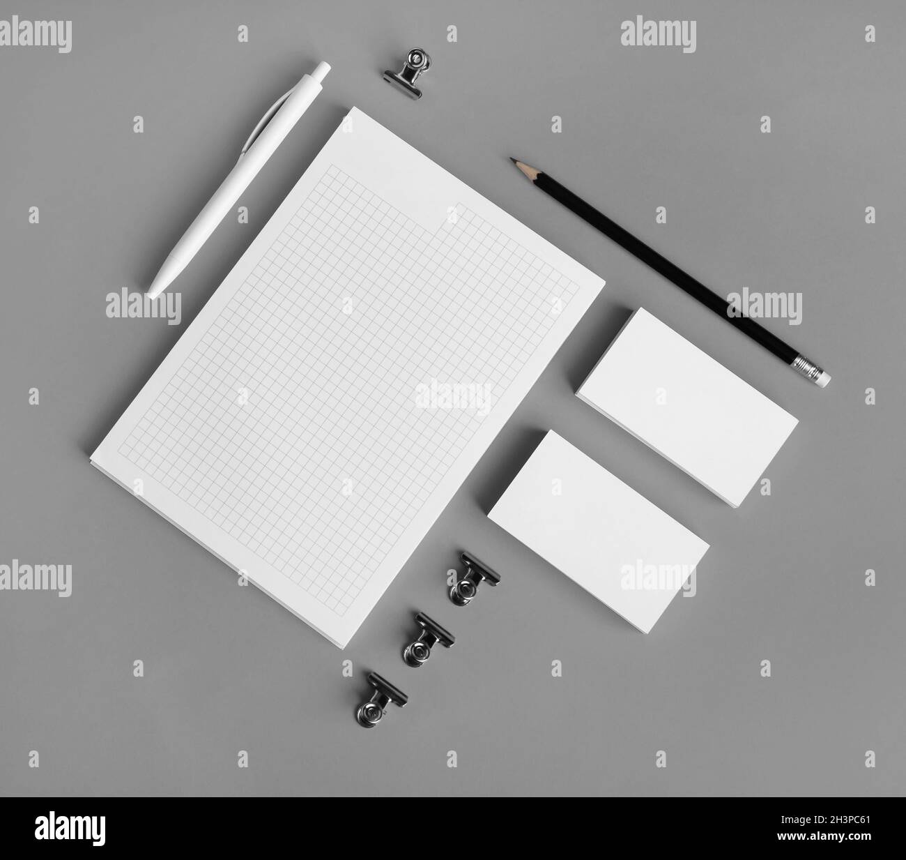 Corporate identity template Foto Stock