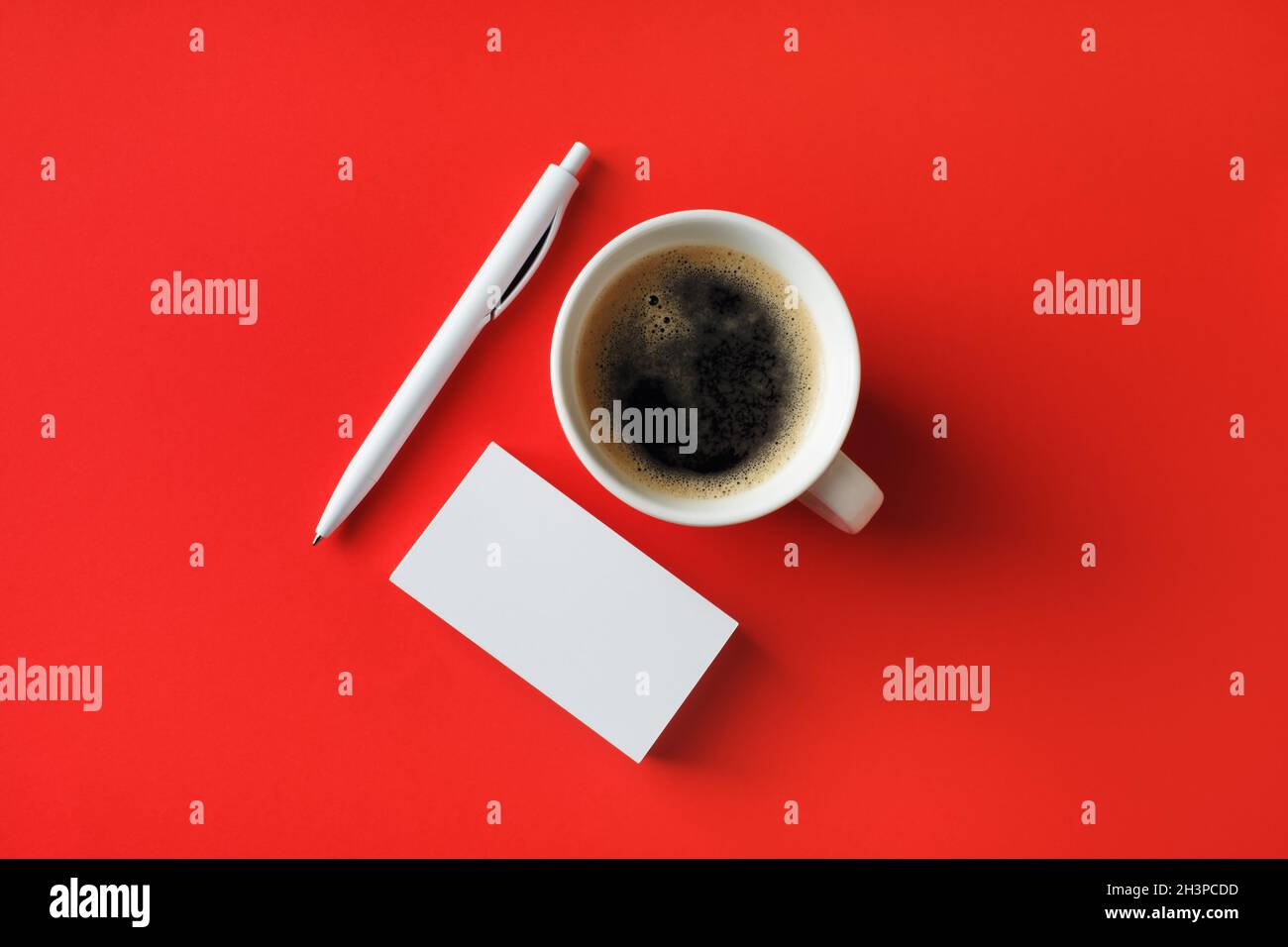 Branding modello ID Foto Stock