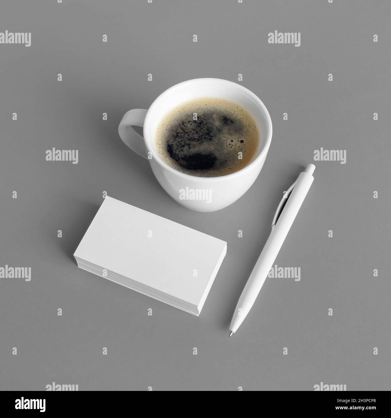 Vuoto modello ID Foto Stock