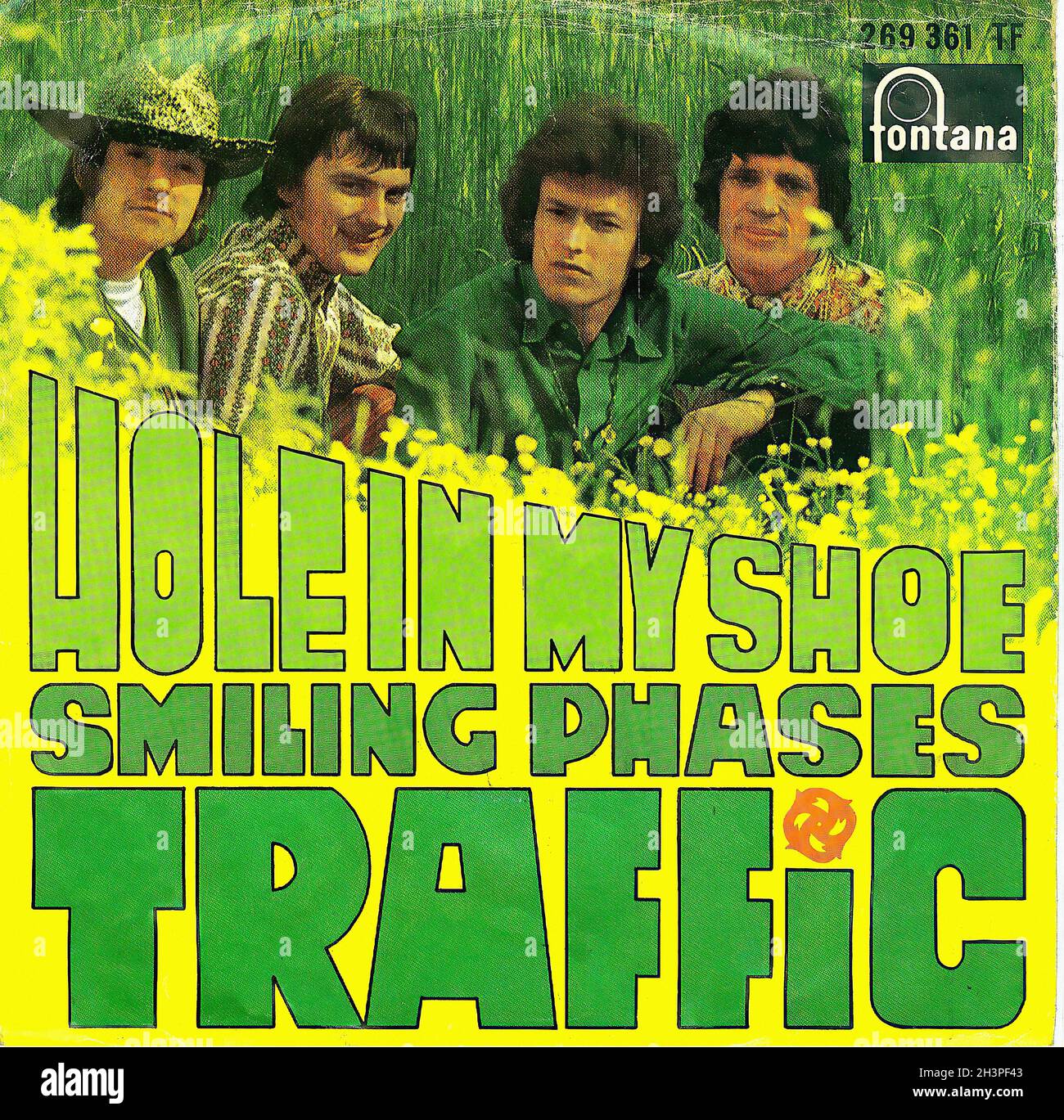 Vintage Vinyl Recording - Traffic - Hole in My Shoe - D - 1967 Foto Stock