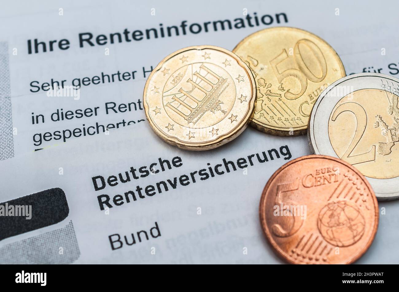 Deutsche Rentenversicherung Bund Foto Stock