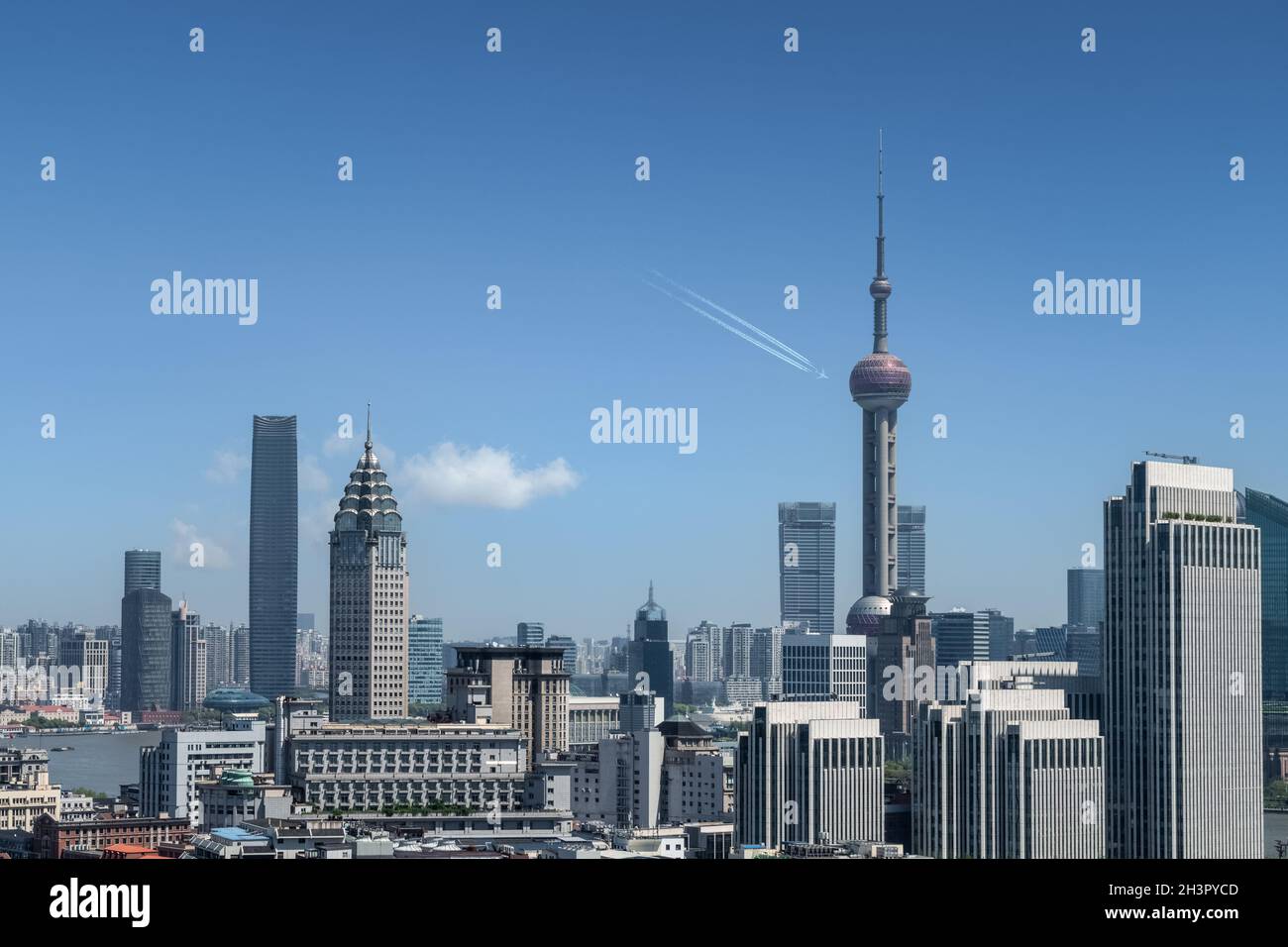Scena moderna di Shanghai Foto Stock