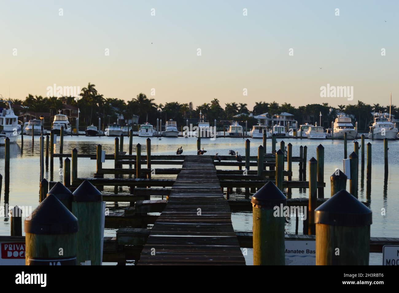 Baia di Napoli, Florida Foto Stock