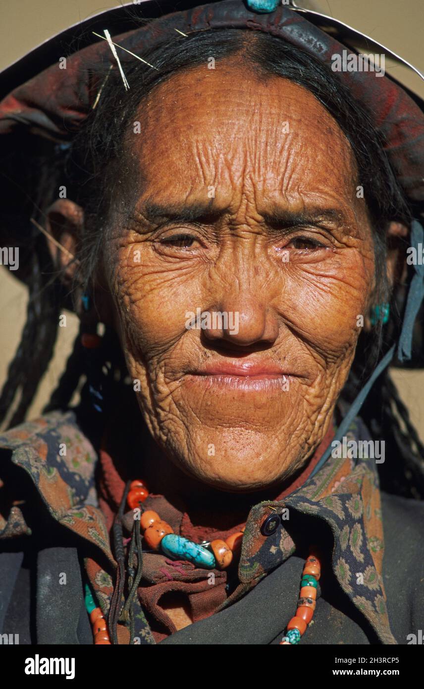 Nepal, regione di Dolpo, valle di Tarap. Foto Stock