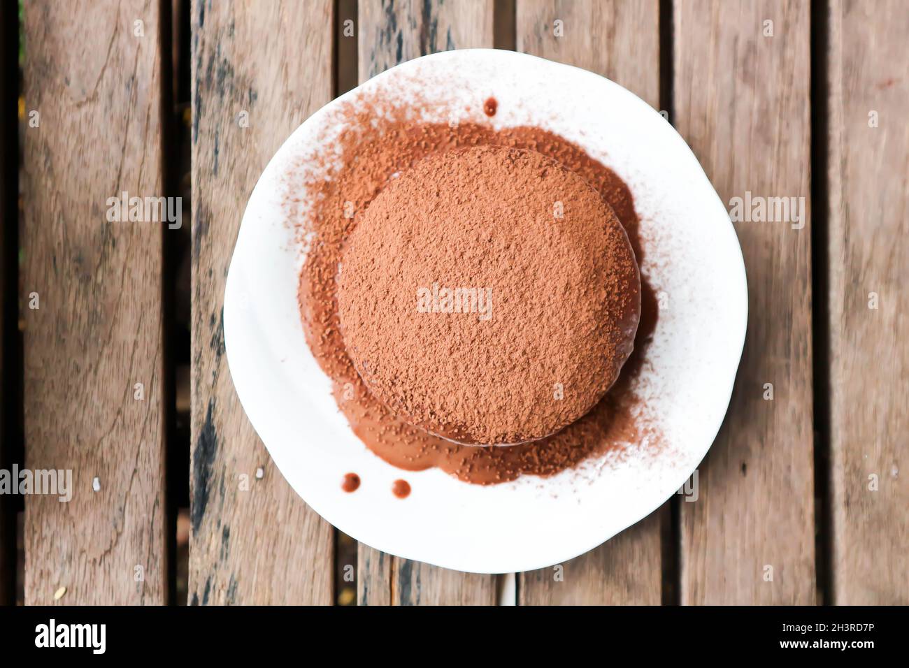 tiramisù o banoffee o torta banoffee, torta o torta tiramisù Foto Stock