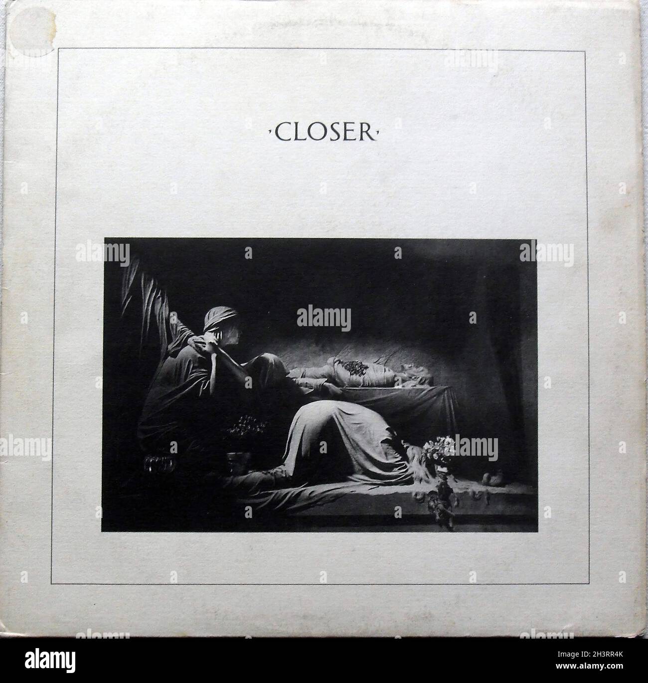 1980 Closer Joy Division Ian Curtis Record Album LP Music Manchester UK Foto Stock