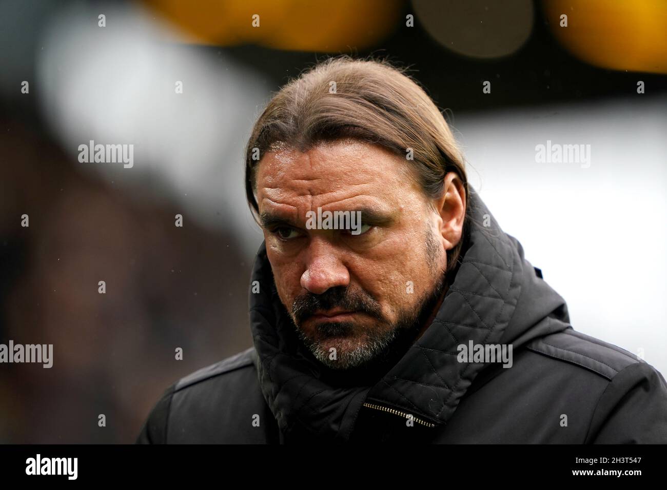 Foto del file datata 02-10-2021 del direttore di Norwich City Daniel Farke durante la partita della Premier League a Turf Moor, Burnley. Il boss di Norwich Daniel Farke ha sfidato i suoi giocatori a "mostrare un po' di orgoglio" in seguito al loro imbarazzante 7-0 ubribbing da Chelsea. Data di emissione: Sabato 30 ottobre 2021. Foto Stock