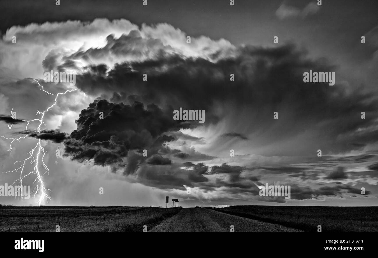 Summer Storm Canada Foto Stock