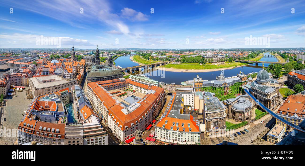 A DRESDA, GERMANIA Foto Stock