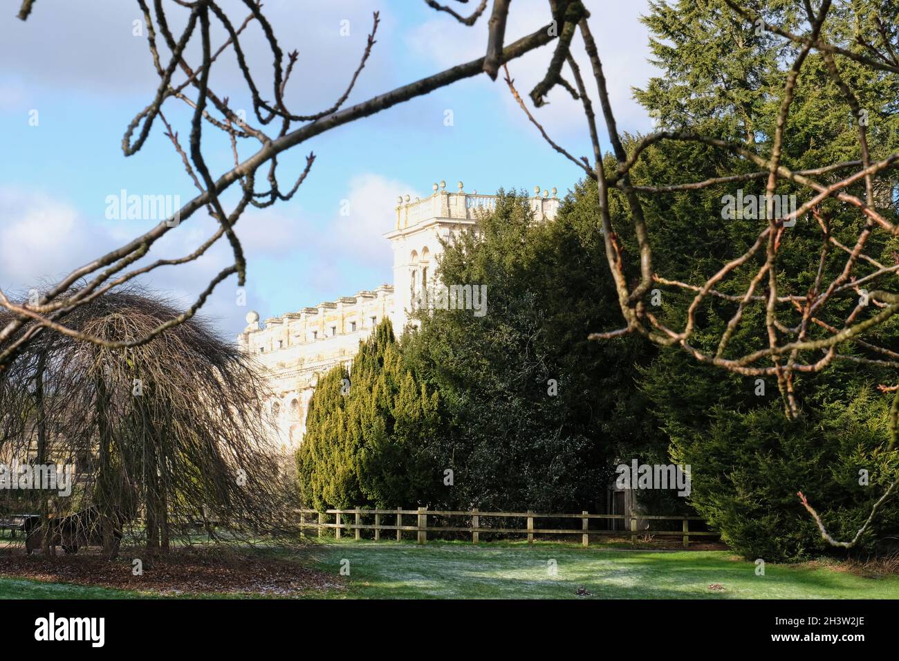 St. Mary e tutti i Santi, Trentham Estate, Staffordshire Foto Stock