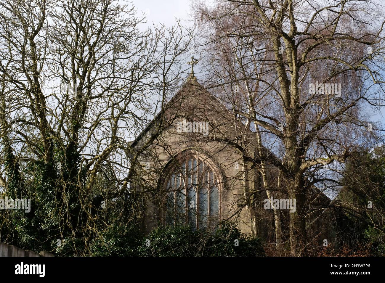 St. Mary e tutti i Santi, Trentham Estate, Staffordshire Foto Stock