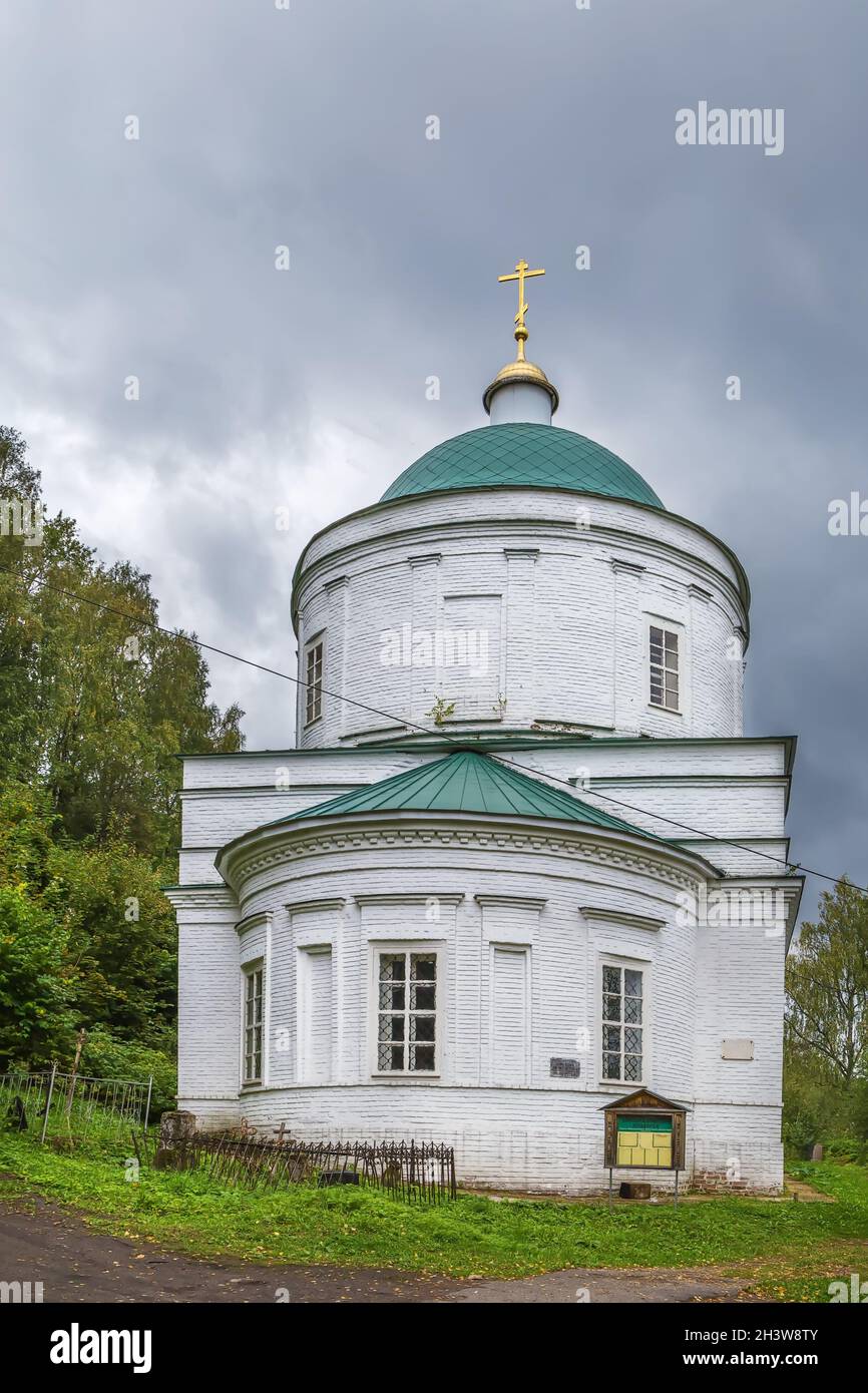 Chiesa della Trasfigurazione, Plyos, Russia Foto Stock