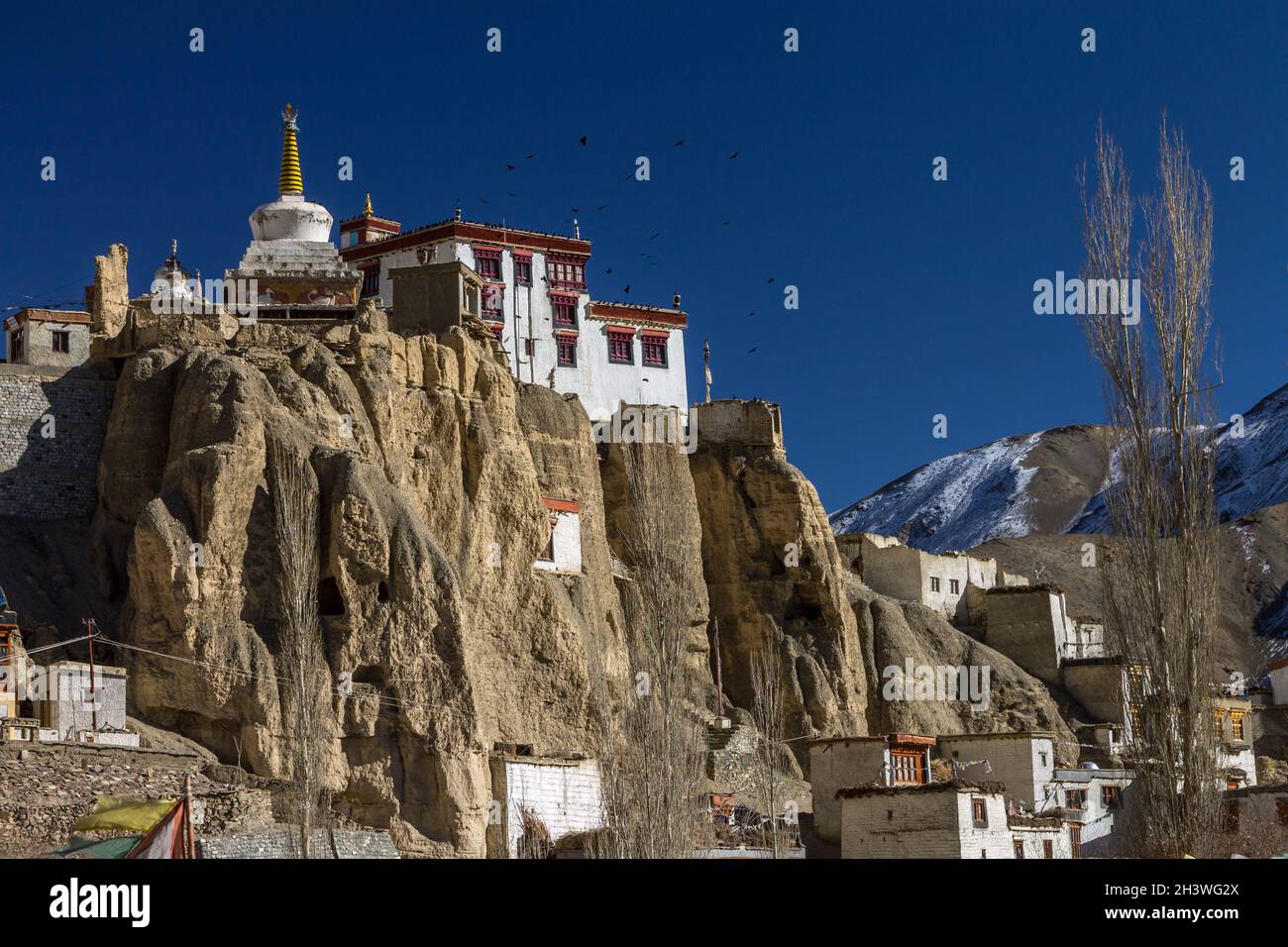 Lamayuru Gompa, Ladakh Foto Stock