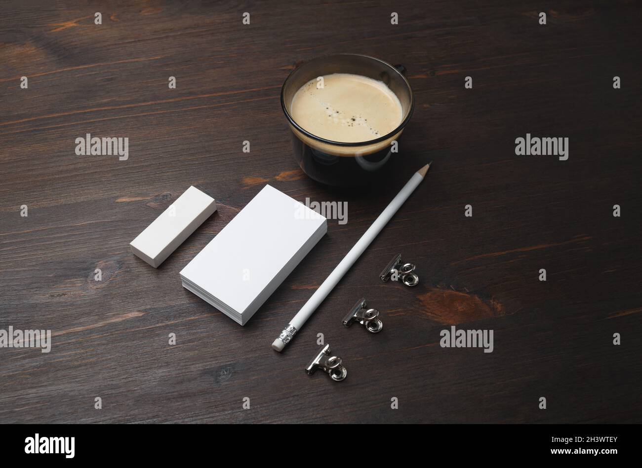 Brand ID impostato Foto Stock