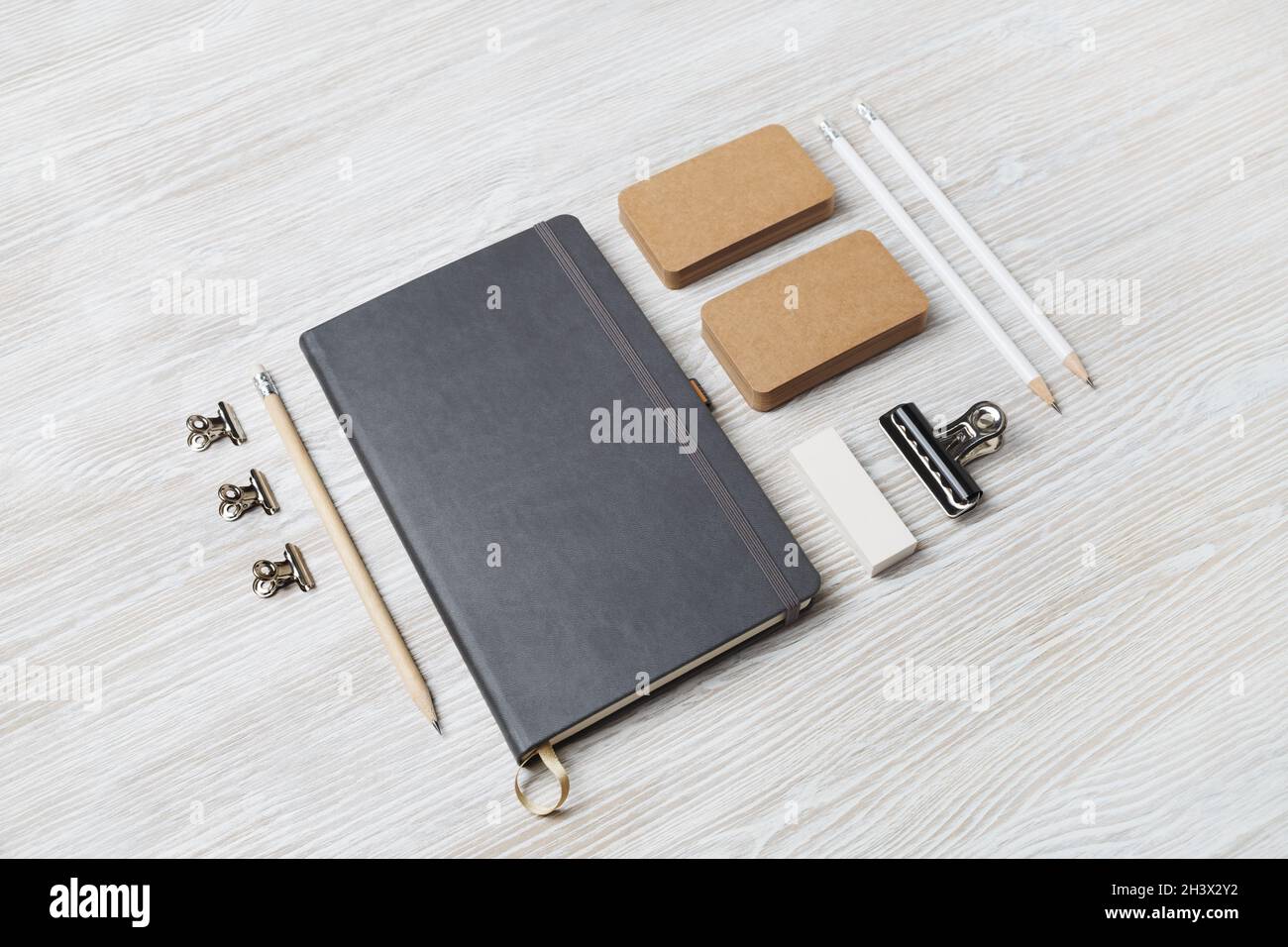 Corporate identity template Foto Stock