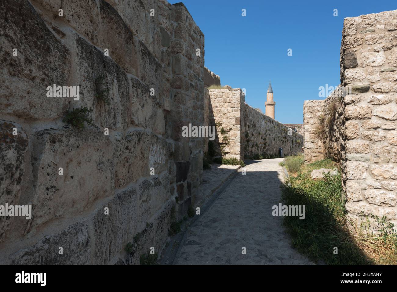 Fortezza di Van (Van City, Provincia di Van, Anatolia Orientale, Turchia) Foto Stock