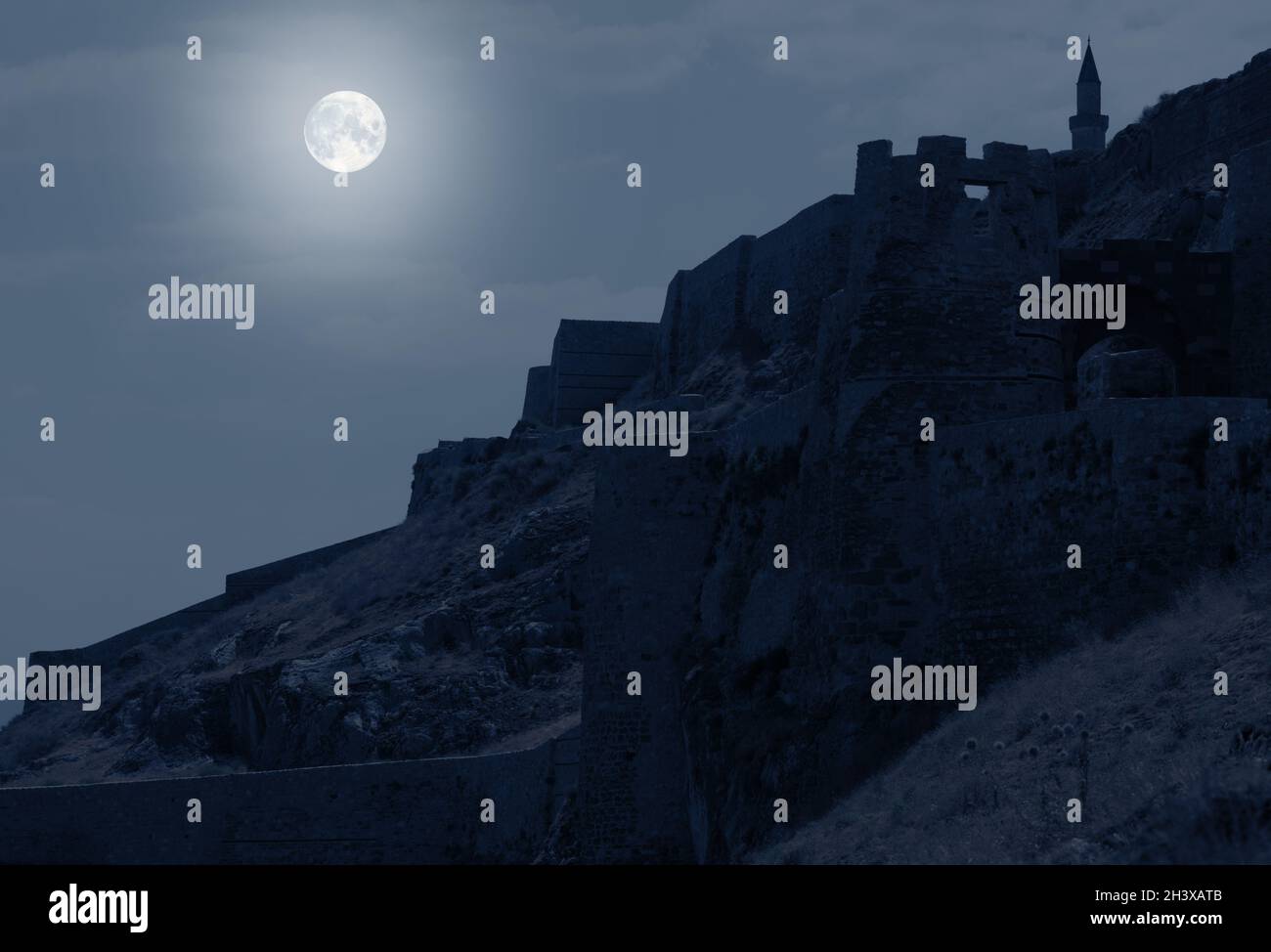 Notte in Turchia Foto Stock