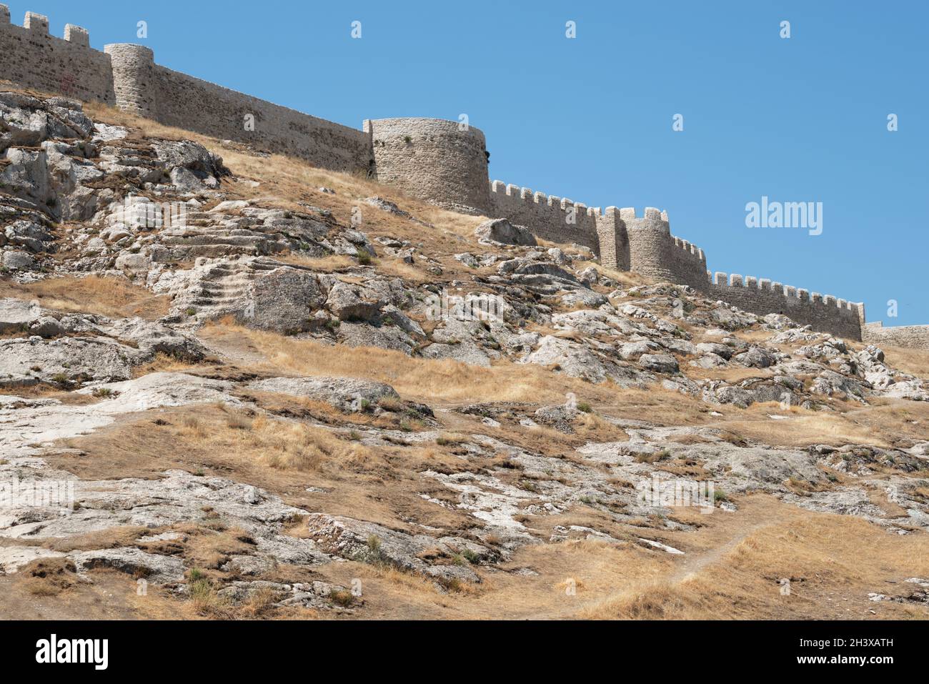 Fortezza di Van, Anatolia orientale, Turchia Foto Stock