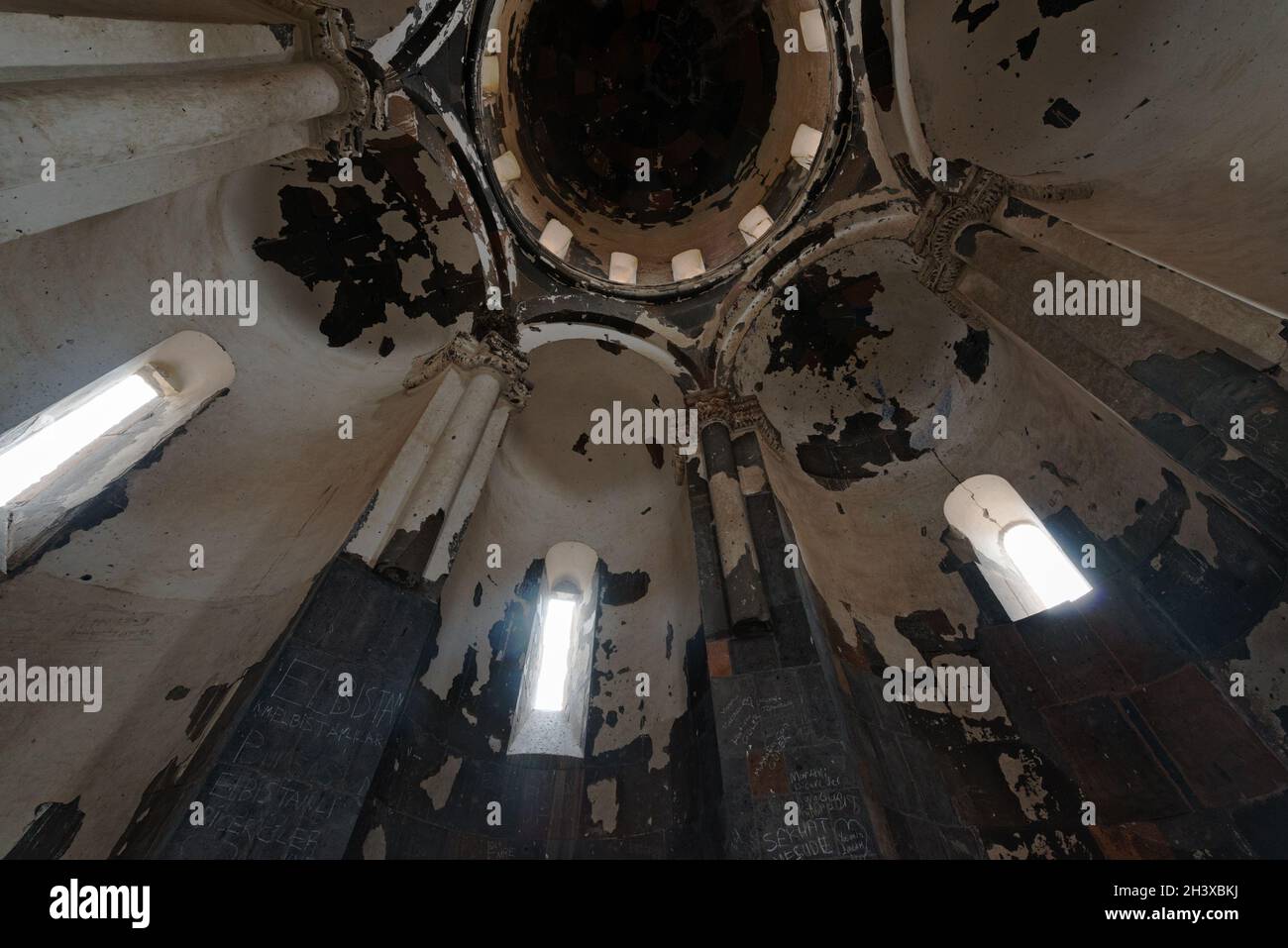 Volta della Chiesa di San Gregorio della famiglia Abughamir ad Ani, Kars Povince; Turchia Foto Stock