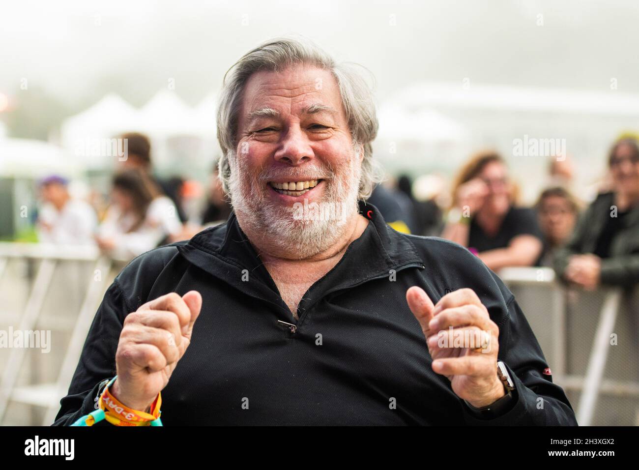 San Francisco, California, Stati Uniti. 29 ottobre 2021. Steve Wozniak partecipa al festival musicale e artistico Outside Lands del 2021 al Golden Gate Park il 29 ottobre 2021 a San Francisco, California. Credit: Chris Tuite/Image Space/Media Punch/Alamy Live News Foto Stock