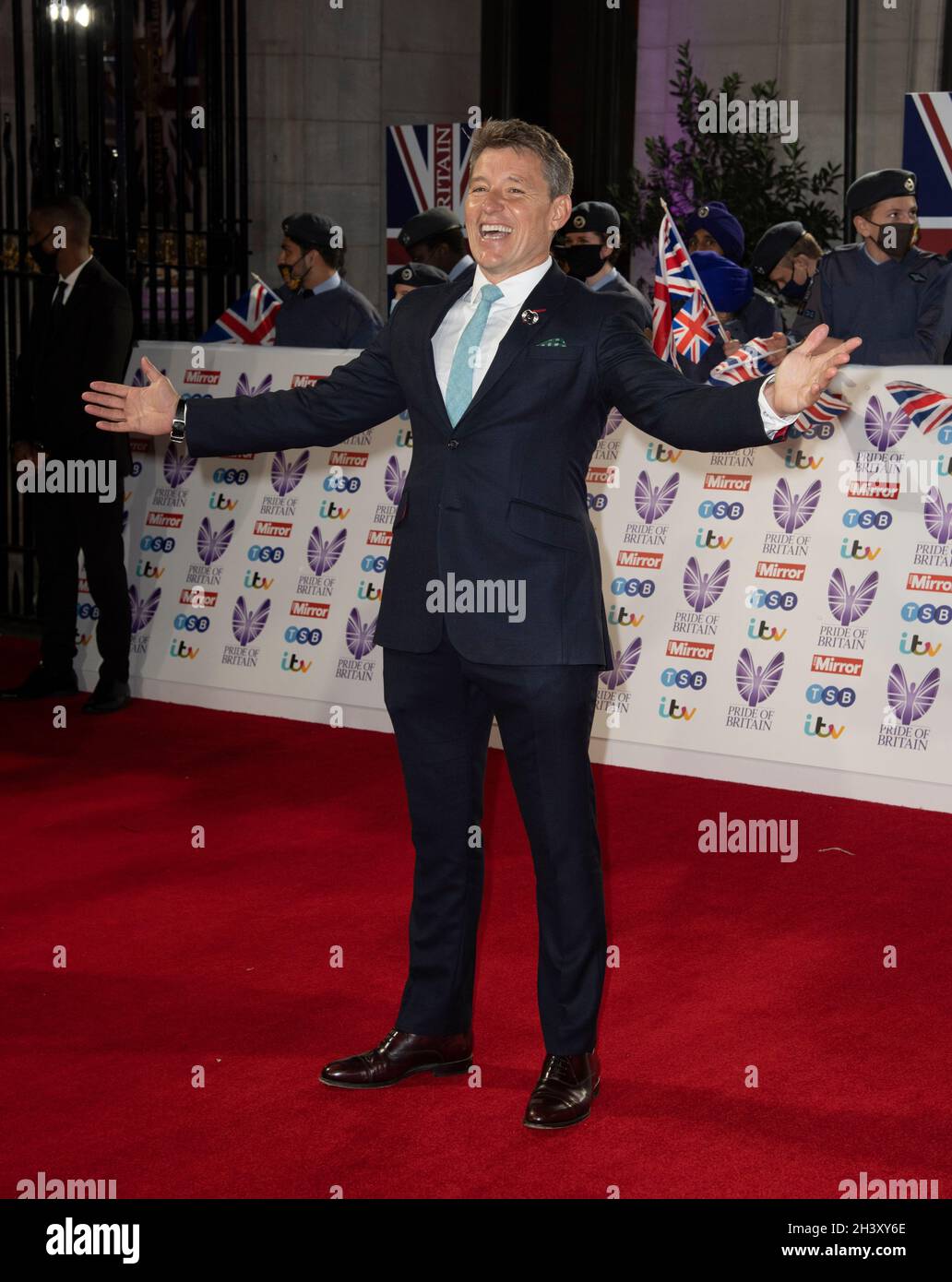 LONDRA - INGHILTERRA 30 OTT: Ben Shephard partecipa ai premi Pride of Britain in collaborazione con TSB al Grosvenor House Hotel, Park Street, Londra, il 30 ottobre 2021. Foto di Gary Mitchell/Alamy Live News Foto Stock