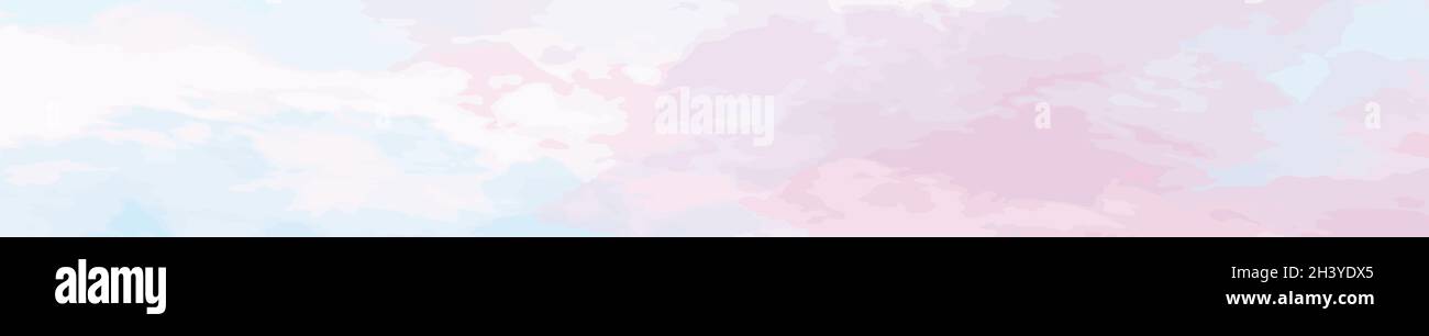 Sfondo astratto multicolore dipinto ad acquerello - Vector Foto Stock