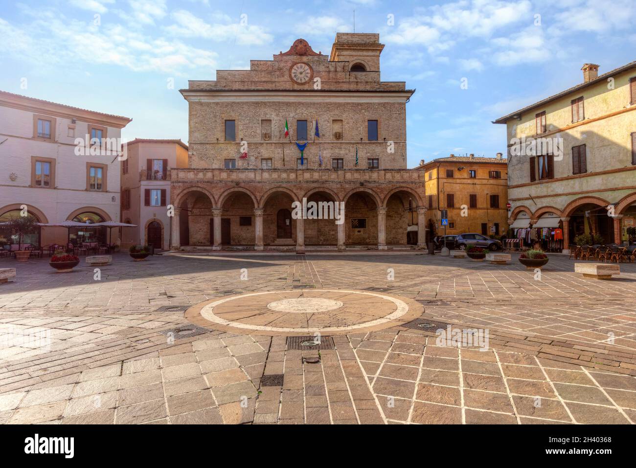 Montefalco, Perugia, Umbria, Italia Foto Stock