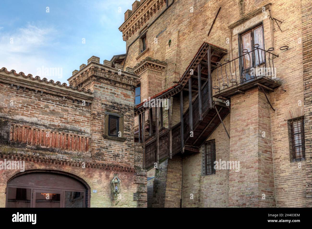 Montefalco, Perugia, Umbria, Italia Foto Stock