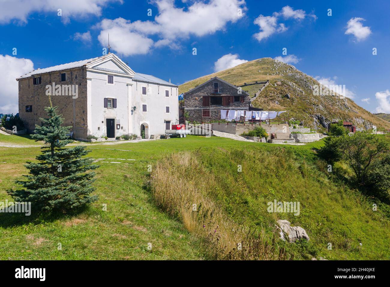 Rifugio Balma Foto Stock