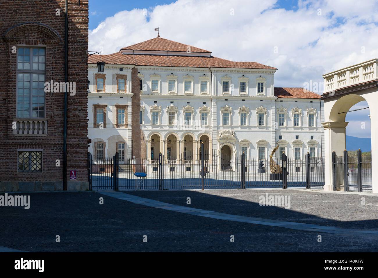 Il Palazzo reale di Venaria Foto Stock