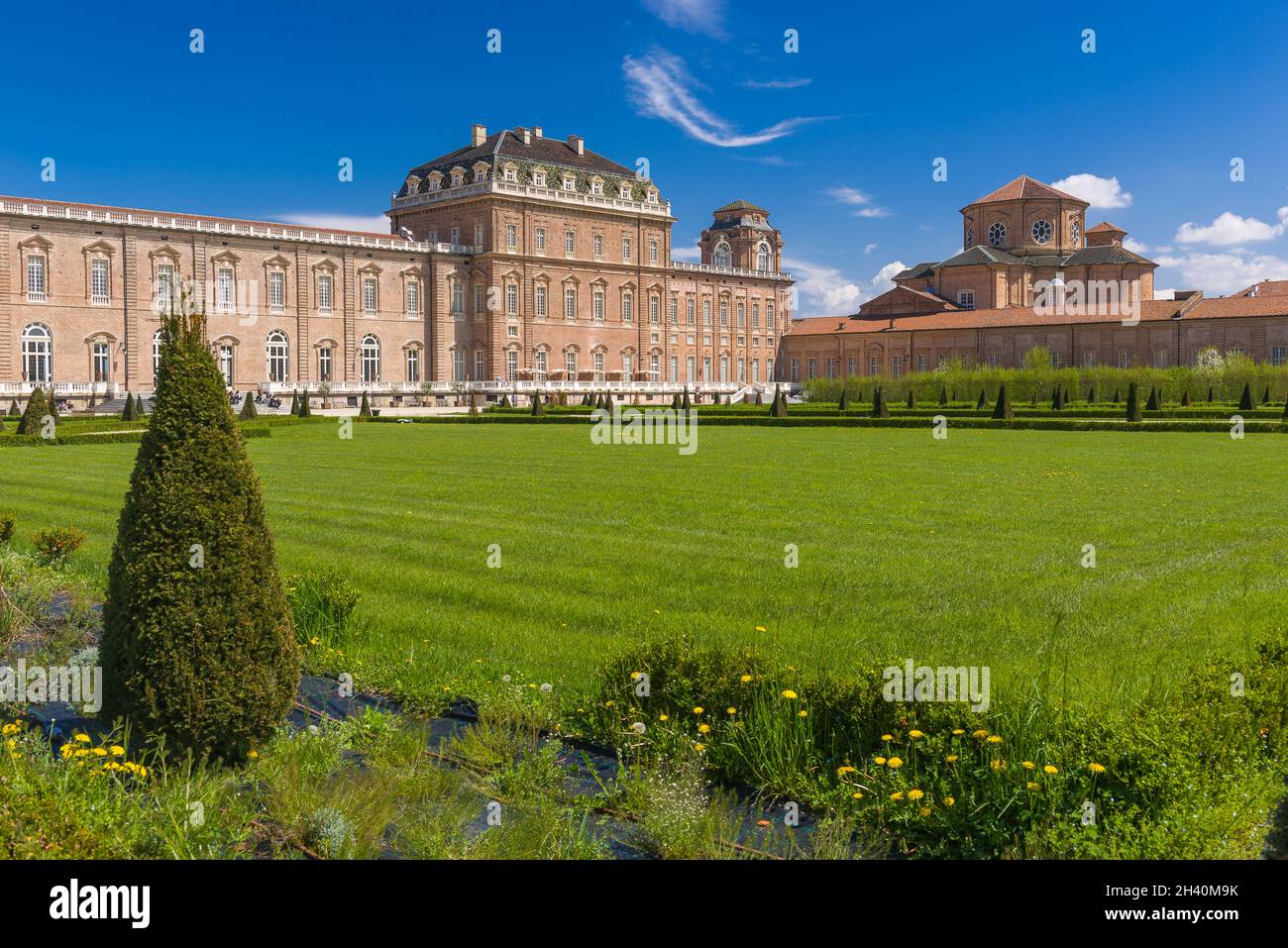 Il Palazzo reale di Venaria Foto Stock