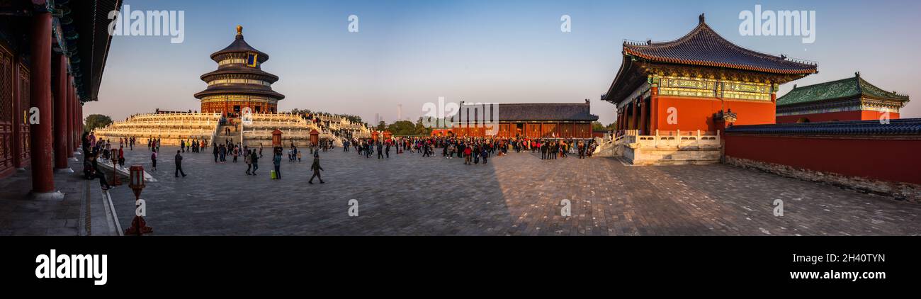 Tempio del cielo di Pechino Foto Stock