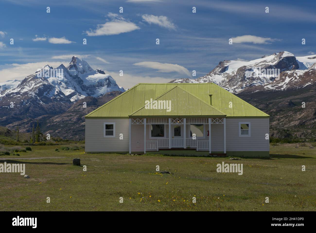 La Fattoria di Estancia Cristina nel Parco Nazionale Los Glaciares Foto Stock