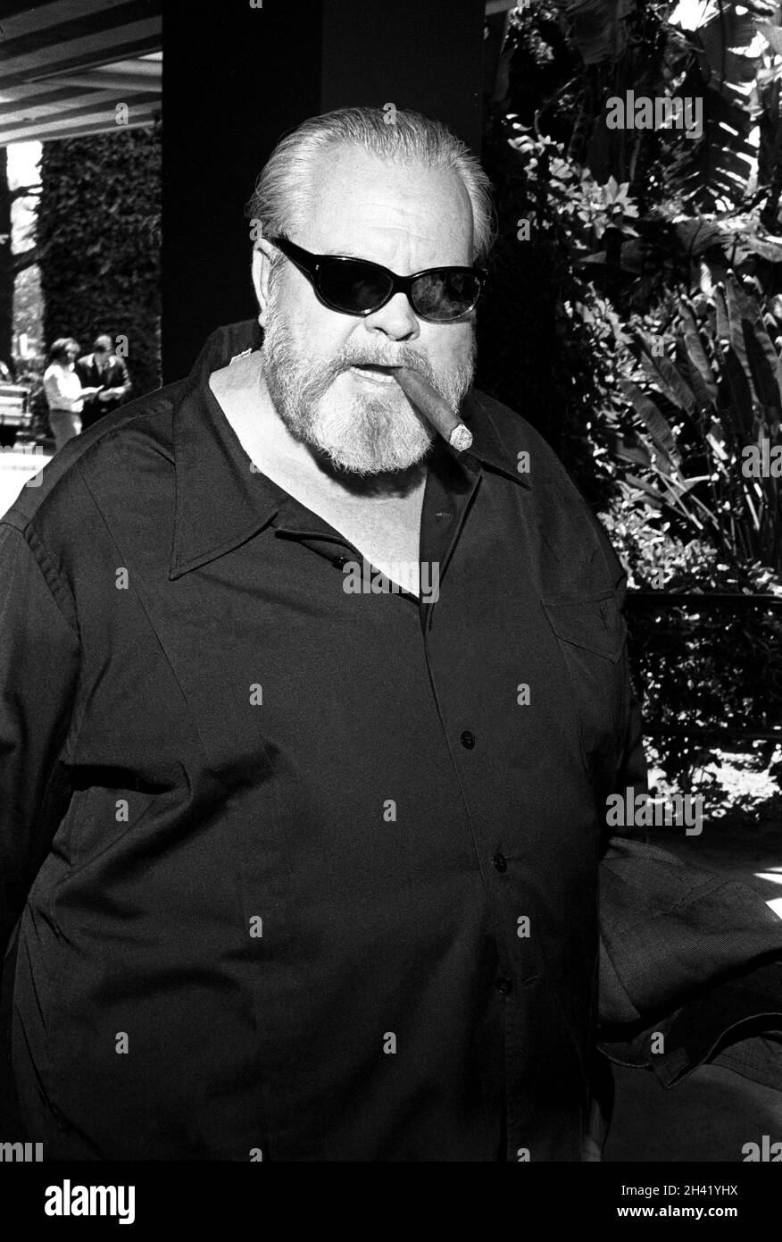 Orson Welles Circa 1980's Credit: Ralph Dominguez/MediaPunch Foto Stock