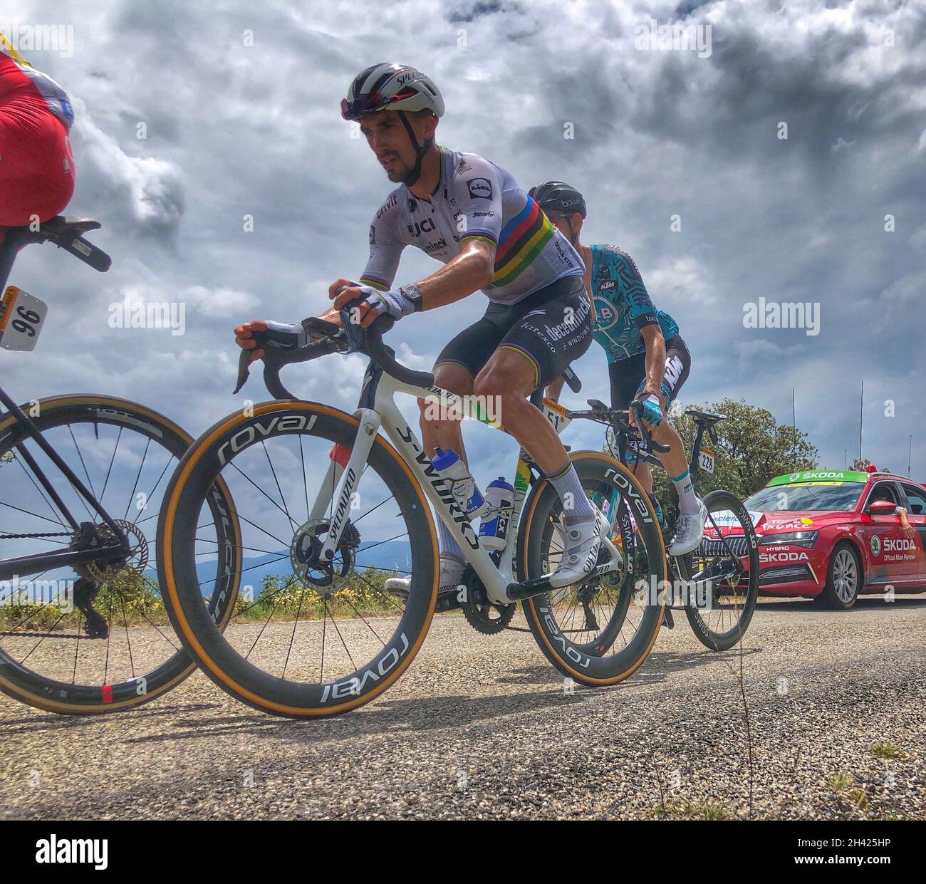 Tappa 11 del Tour de France 2021 Foto Stock