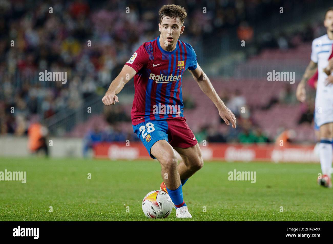 Nico del FC Barcellona durante la partita Liga tra il FC Barcelona e il Deportivo Alaves a Camp Nou a Barcellona, in Spagna. Foto Stock
