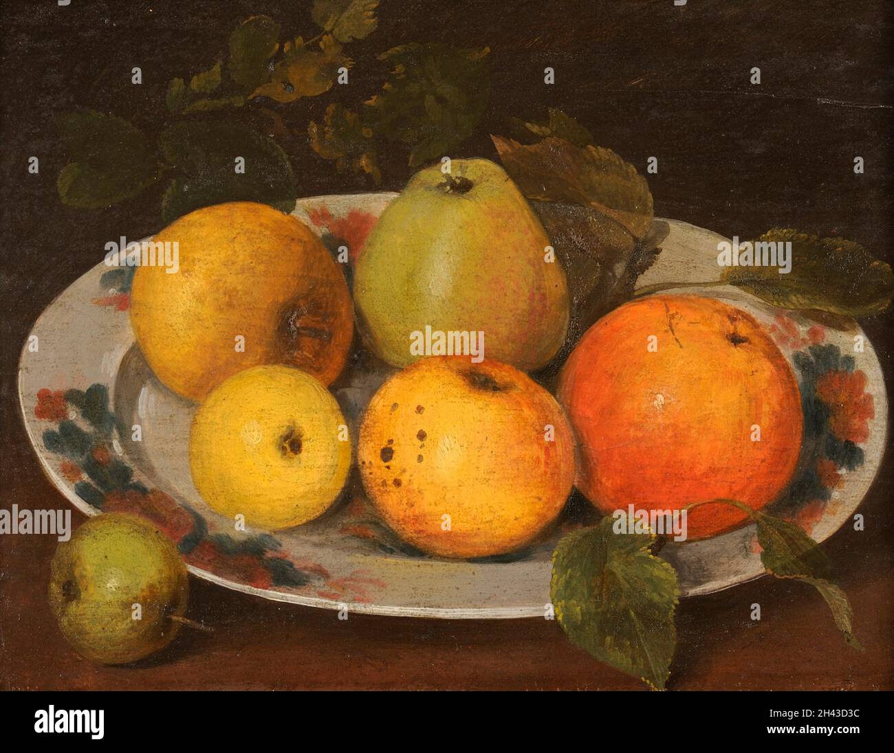 Le mele si radunarono nel giardino del Dr. Jenner Foto Stock