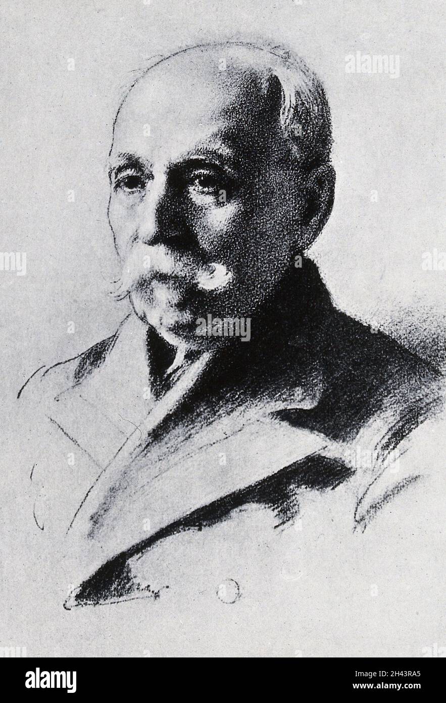 Camillo Golgi. Fotografia dopo Dorothea Landau da Fano, 1923. Foto Stock