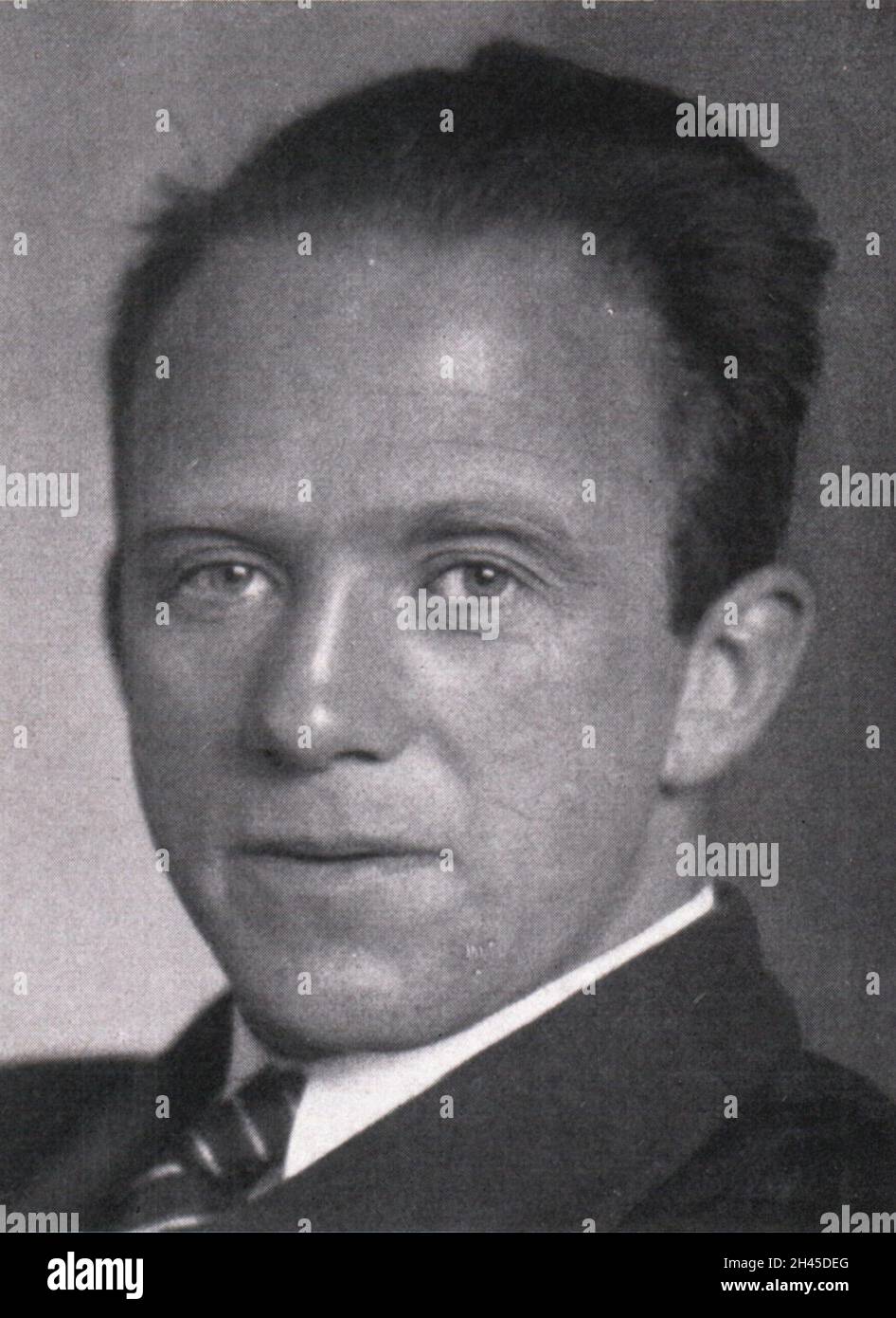 Il fisico teorico Werner Heisenberg, autore del famoso principio di incertezza Heisenberg Foto Stock